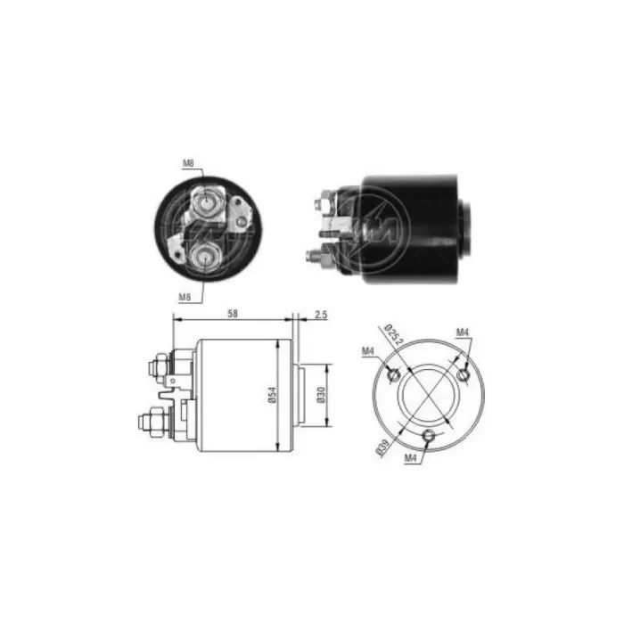 Mars Otomatigi 12V Citroen Peugeot P205 P309 P405 Fisli | ZM 0491