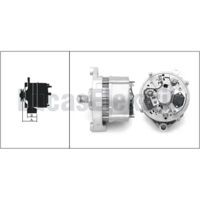 Alternator 24V 55A Renault C Volvo B12 F10 12 16 | LUCAS LEA0345