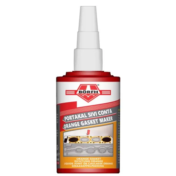 Sivi Conta Jellock Orange Gasket Maker -55/+200 Anaeronic Portakal Jel | BORFH 6021956