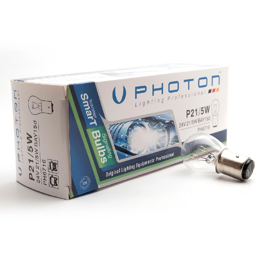 Ampul P21, 5W 24V 1016 Adet | OEM PH6716