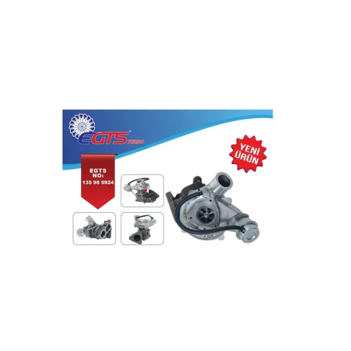 Turbo Sarj Komple Kia Bongo K2500 2004> H100 Kamyonet 2,5 Tci 2004> Starex Tci 2001> D4BH Motor (D4BH-4D56)715924-004 | GTSTURBO 135985924 | OEM 28200-42700 / 28200-42610
