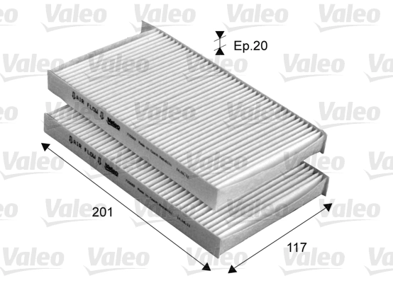 Polen Filtresi H1 08> | VALEO 715669 | OEM 976174H000
