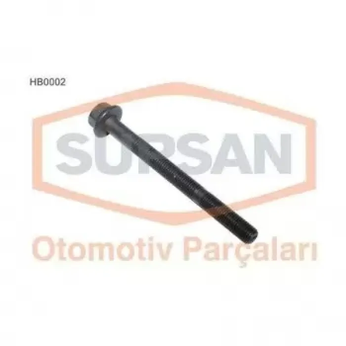Silindir Kapak Saplamasi (10 Adet) Doblo Palio Albea Panda Punto Palio Van 1,2 8V / 1,4 8V Fire (5MM) | SUPSAN HB0002 | OEM 7696197