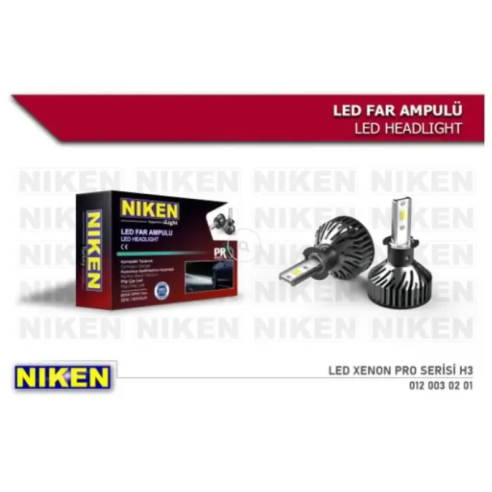 Led Xenon Pro Serisi H3 | NIKEN 012 003 02 01