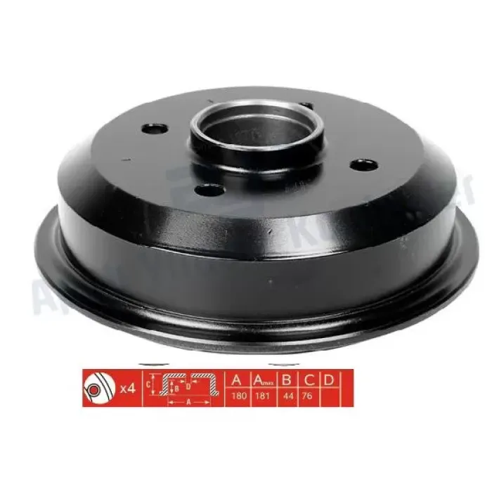 Arka Kampana Ford Escort Dar Tip -ABS 91>00 | AYK 2061 | OEM 96FB 1113 AB 7296356