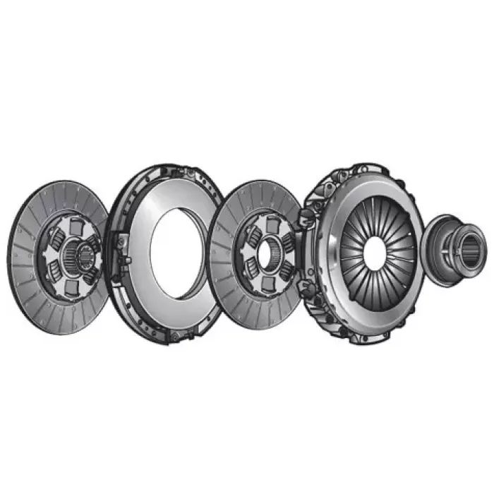Debriyaj Seti (Ciftli) (827013) Mercedes Actros MP4 1848 1851 2548 / MP2 3 1841 1844 1846 1848 / Axor 4140 4144 3240 2640 | VALEO 827256 | OEM 0182509701 0212500701 0212506801