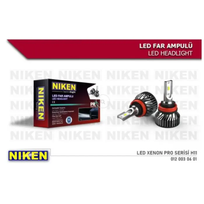 Led Xenon Pro Serisi H11 | NIKEN 012 003 06 01