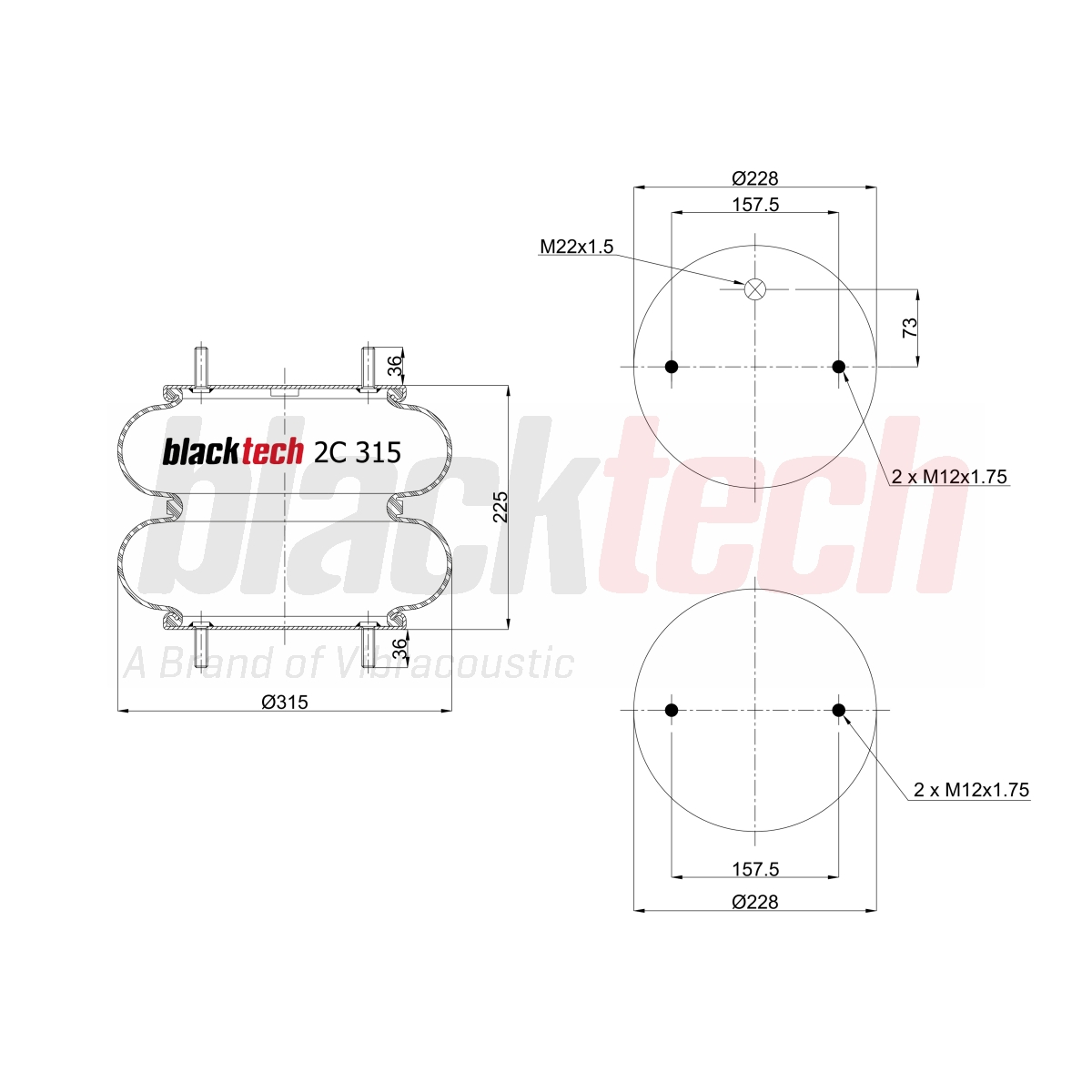 Körük İki Katlı Pleytli | OEM 3130489