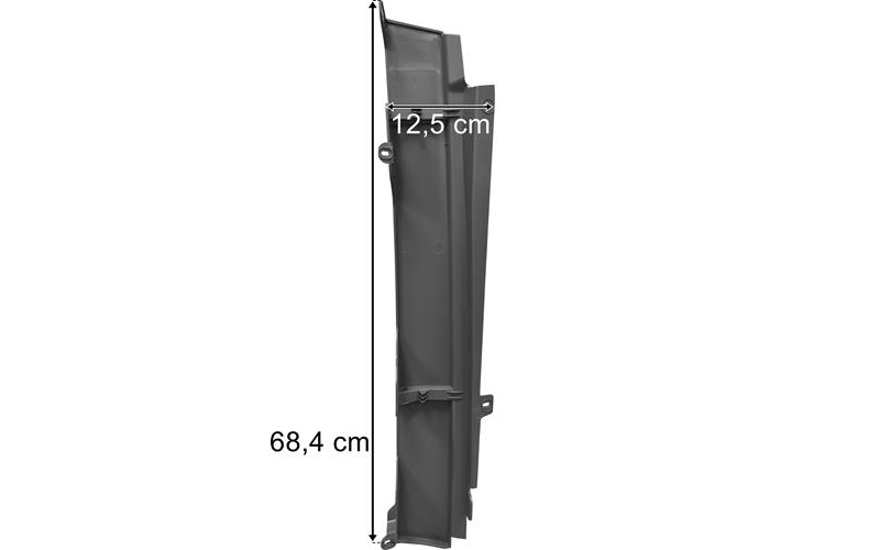 Rüzgarlık Arka Kapağı Actros MP4, Arocs (Geçmeli) Sol | OEM 9607510230