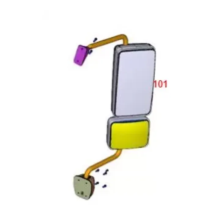Dis Ayna Komple Sag (Isiticili) - Ford Cargo / 1846-1833-2533-4142 Euro 6 | ORJ-FO CC4617682ADYYH5 | OEM CC46 17682 ADYYH5