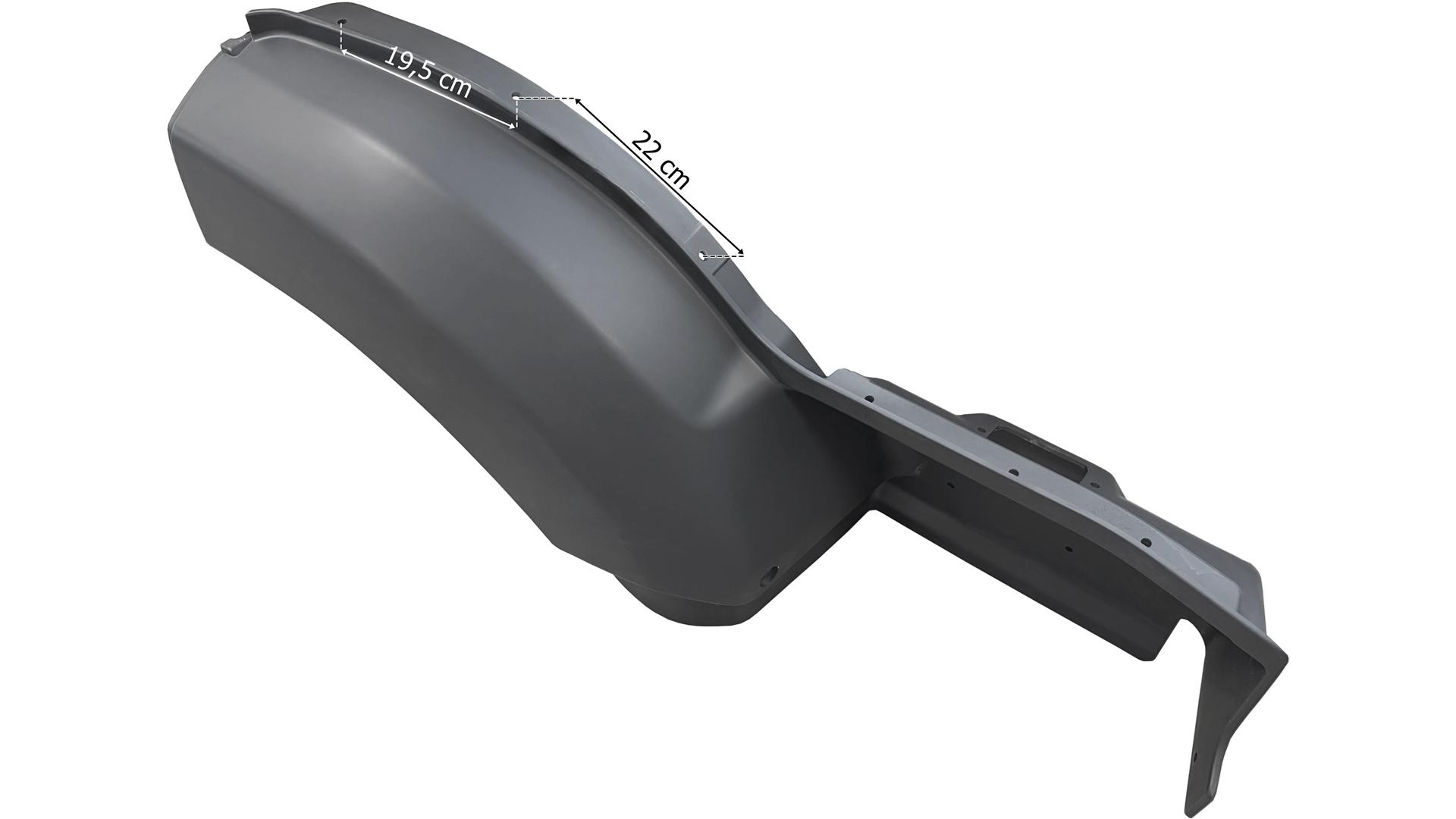 Kabin Basamağı Koyu Gri Iveco 240 Eurotech Sol | OEM 98429706
