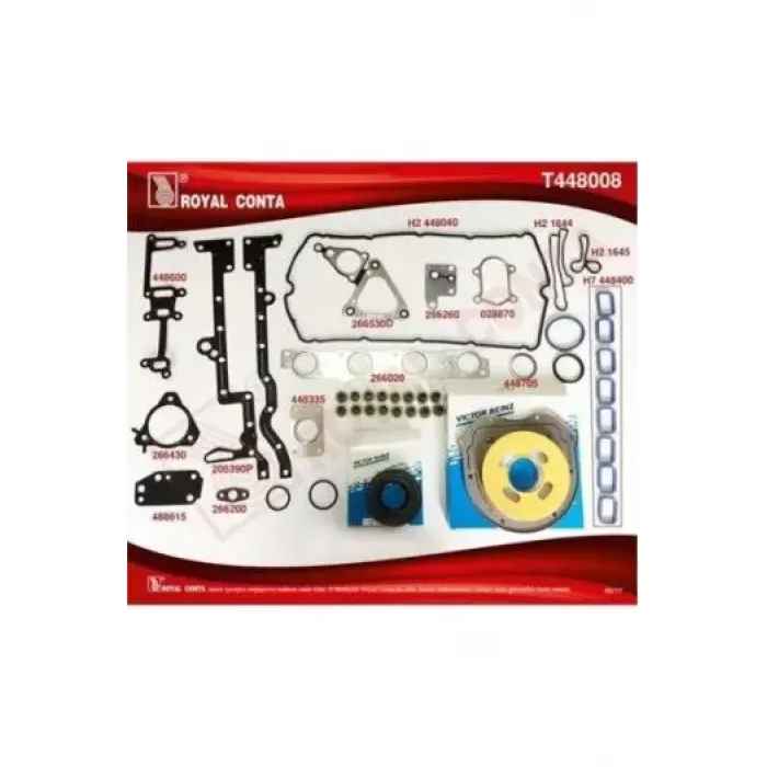 Motor Takim Conta (Alt / Ust Full) Reinz Keceli S,K,C Haric Transit V184 2,4TDCI 01>06 V347 2,4TDCI 06>12 (A,CEKER) | ROYAL T448008 | OEM XS4Q6008AAT