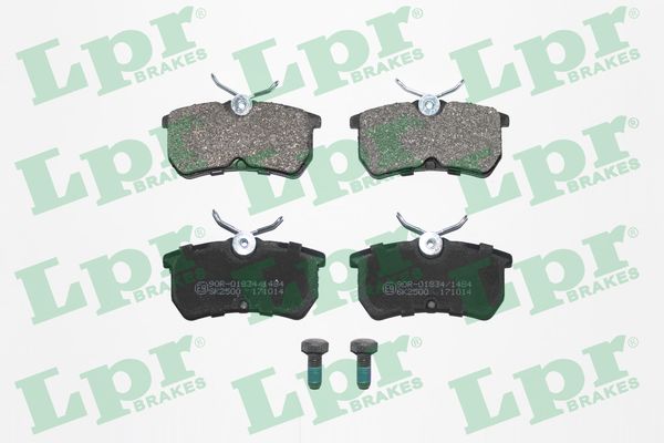 Arka Fren Balatasi Focus 98>05 Fiesta 6 1,0 / 1,5TDCI / 1,6TI 12 />15 | LPR 05P697 | OEM 98AX 2M008 BB 1425407