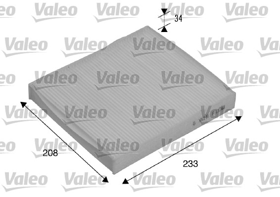 Polen Filtresi Focus II 1,4 16V / 1,6TDCI / 1,8 / 2,0TDCI / 1,6 04 />Volvo C30 V70 II S40 II V50 04 /> K | VALEO 715510 | OEM 4M5J-19G244-AA 4M5J-19G244-AA 1354952 1354953 1494691 1354952 1354953 1494691