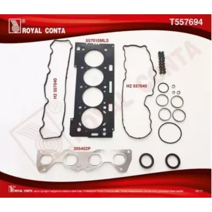 Ust Takim Contasi (Skt Keceli Subap Lastikli) S,K,C Dahil P206 P207 P307 P308 Partner II Berlingo II C2 C3 C3 II P1007 P405 YM Xsara TU5JP4 (1,6 16V) | ROYAL T557694
