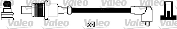 Buji Kablosu P306 P406 Xsara Xantia P405 XU7JP (1,8 8V) P405 XU5JP (1,6 8V) | VALEO 346613