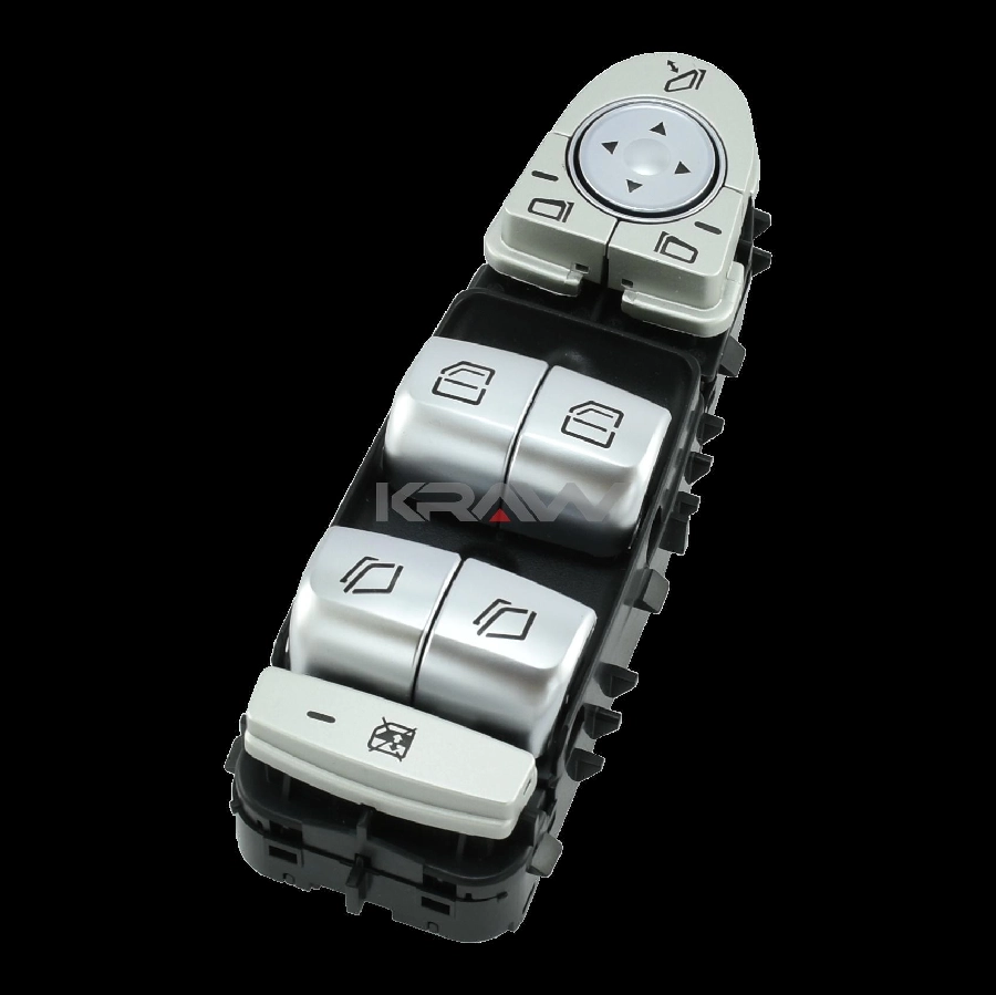 Cam Açma Şalteri On Sol (Dortlu, Ayna Katlamalı) Vito W447 2014 ve sonrası | OEM AN-528