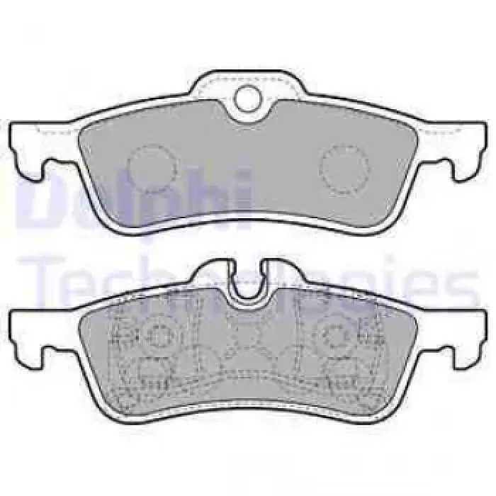 Arka Balata Mini R50 R53 R52 | DELPHI LP1912 | OEM 34216761288 34216762871