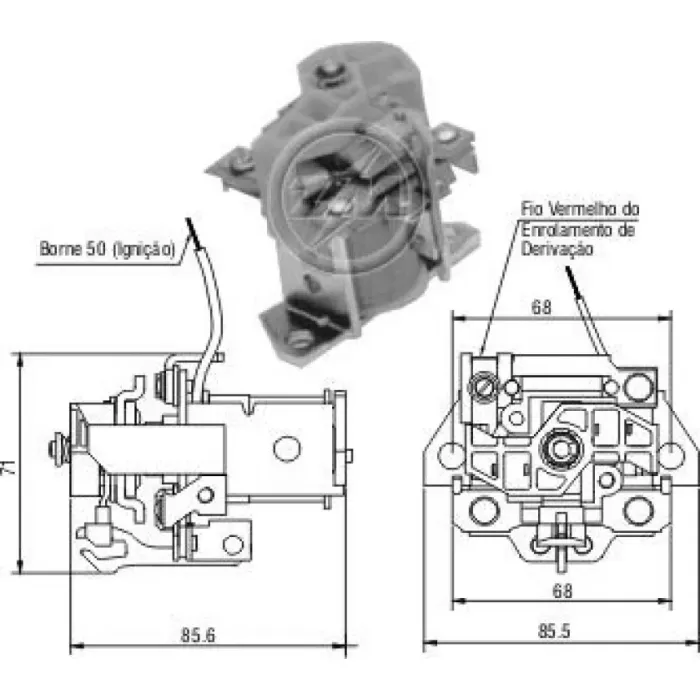 Mars Otomatigi 24V Alfkb Platinli Fiat Iveco Komatsu Scania Volvo VW | ZM 0901 | OEM 533344 238805