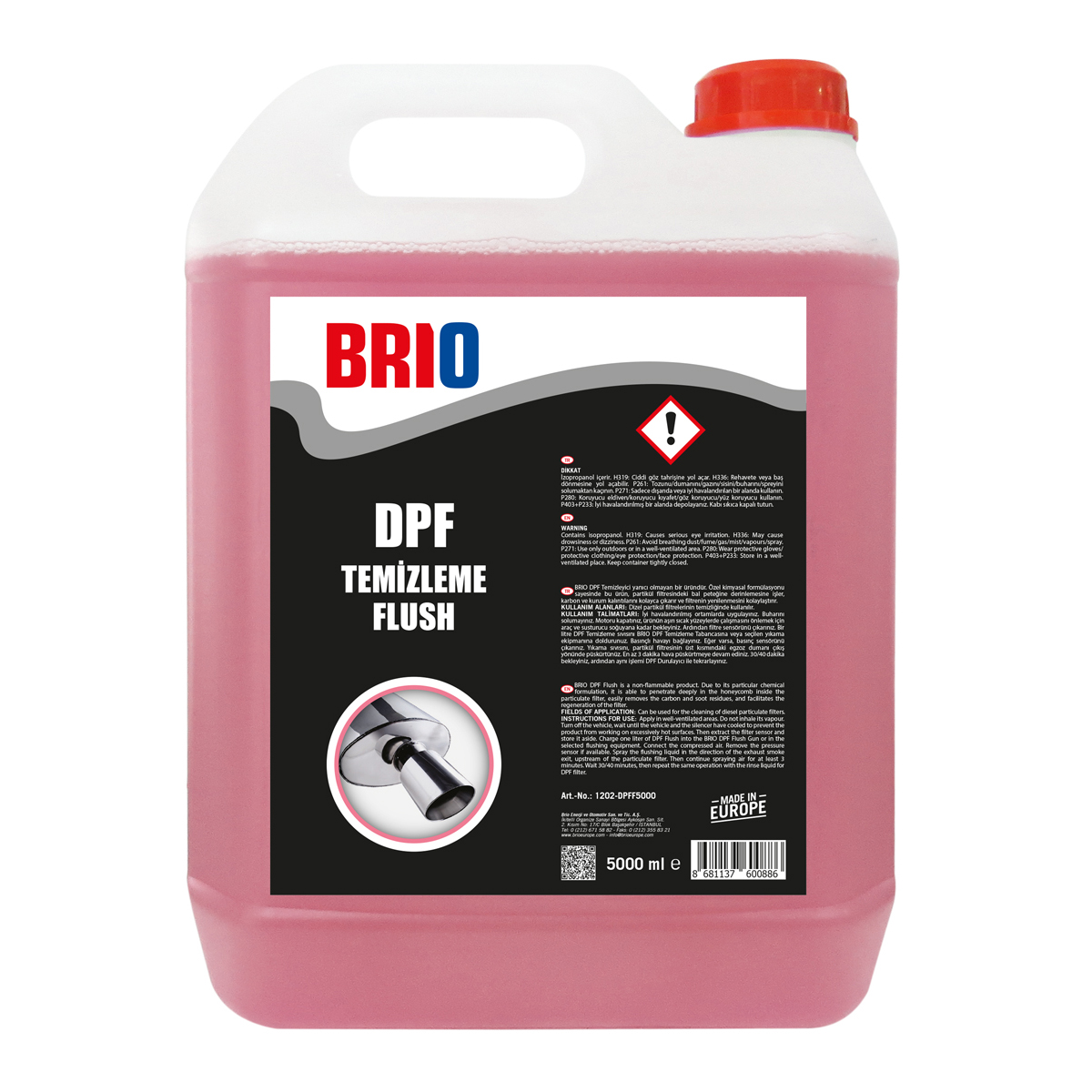 DPF Temizleme 5 L