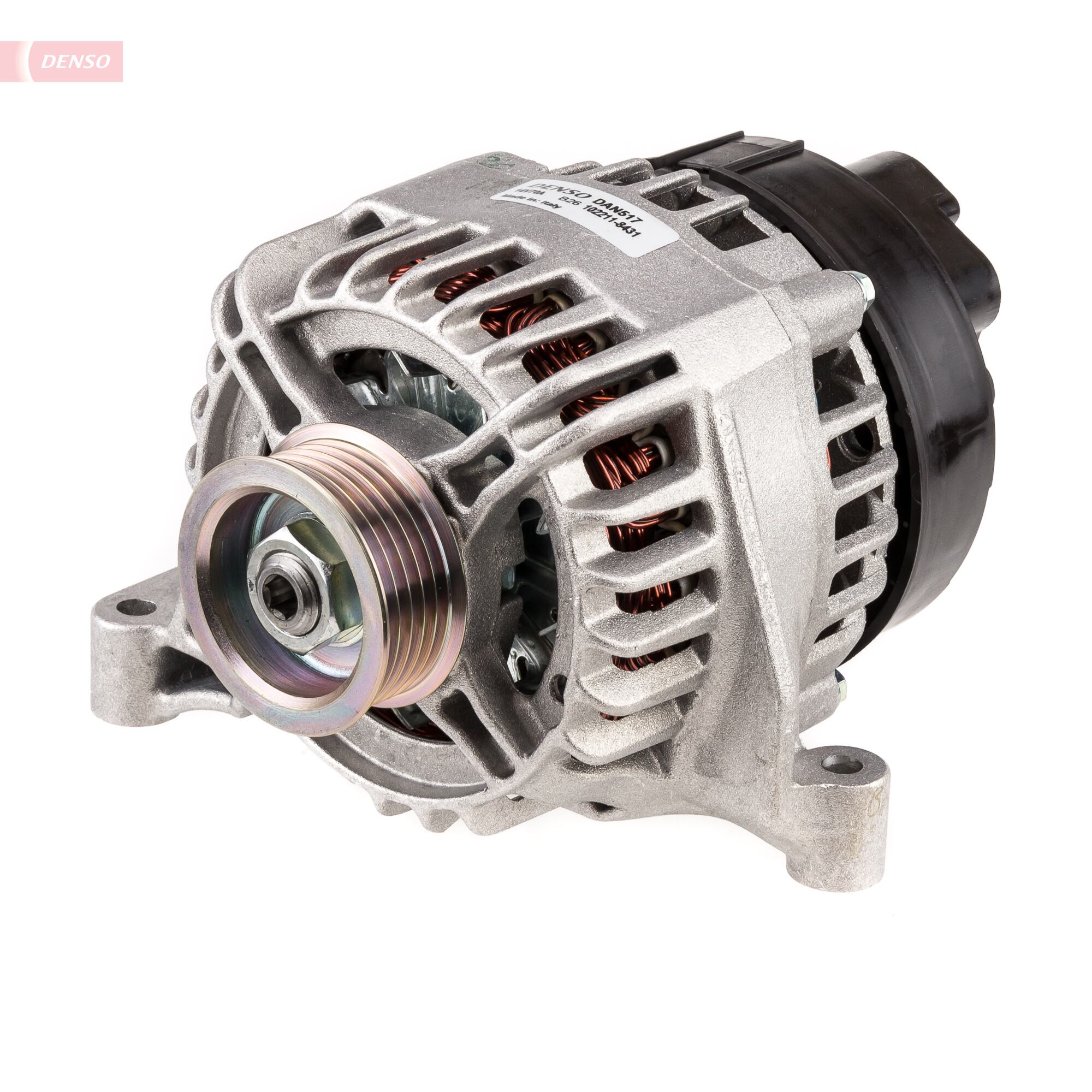 Alternator 12V 70A Ka Punto Albea Doblo 1,2 1,4 | DENSO DAN517 | OEM 46843091-5174794-51714794