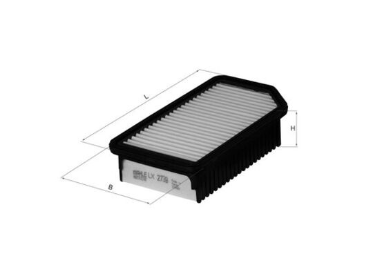 Hava Filtresi Hyundai I20 2008-> IX20 2010-> Kia Venga 2009-> Kia Soul 2009-> | MAHLE LX2739 | OEM 281131J000