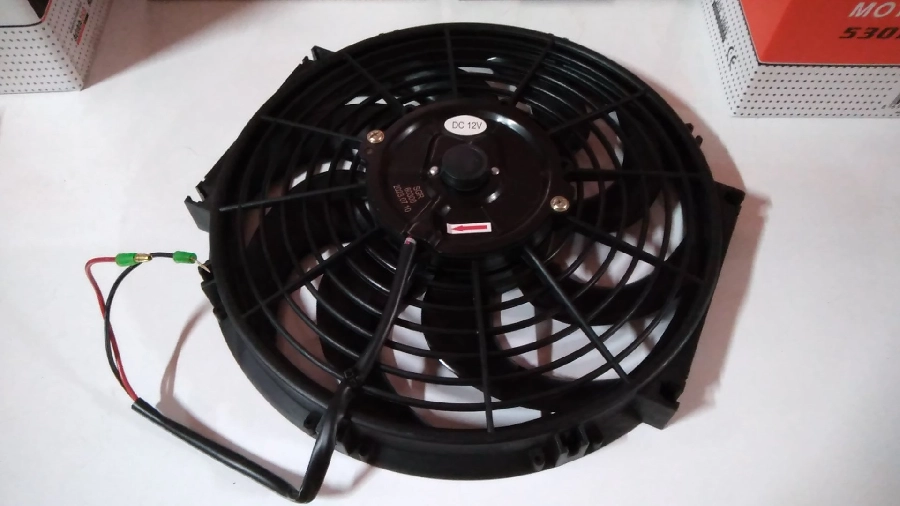 Fan Motoru Aksiyel 12V 11" (280mm) İtici S Kanat | OEM 61115