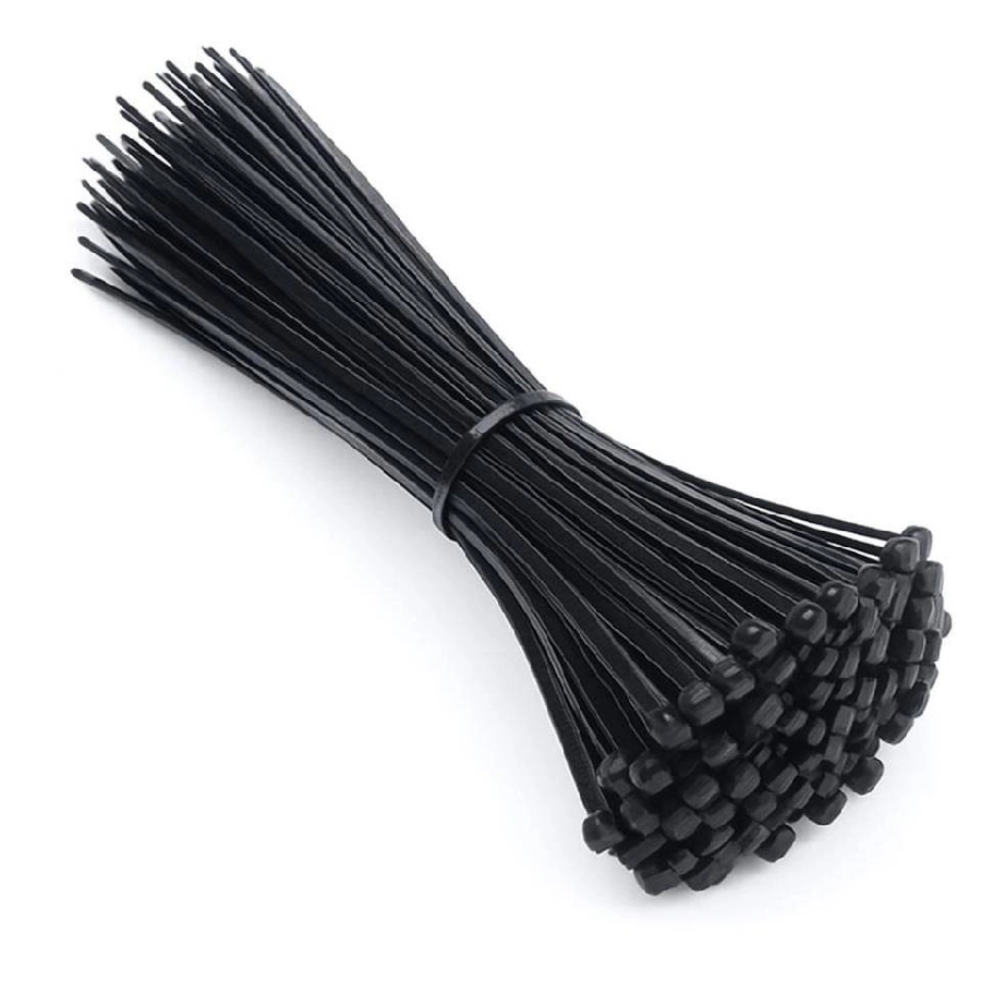 Kablo Bağı Siyah (100 Adet) | OEM 2,5X200S