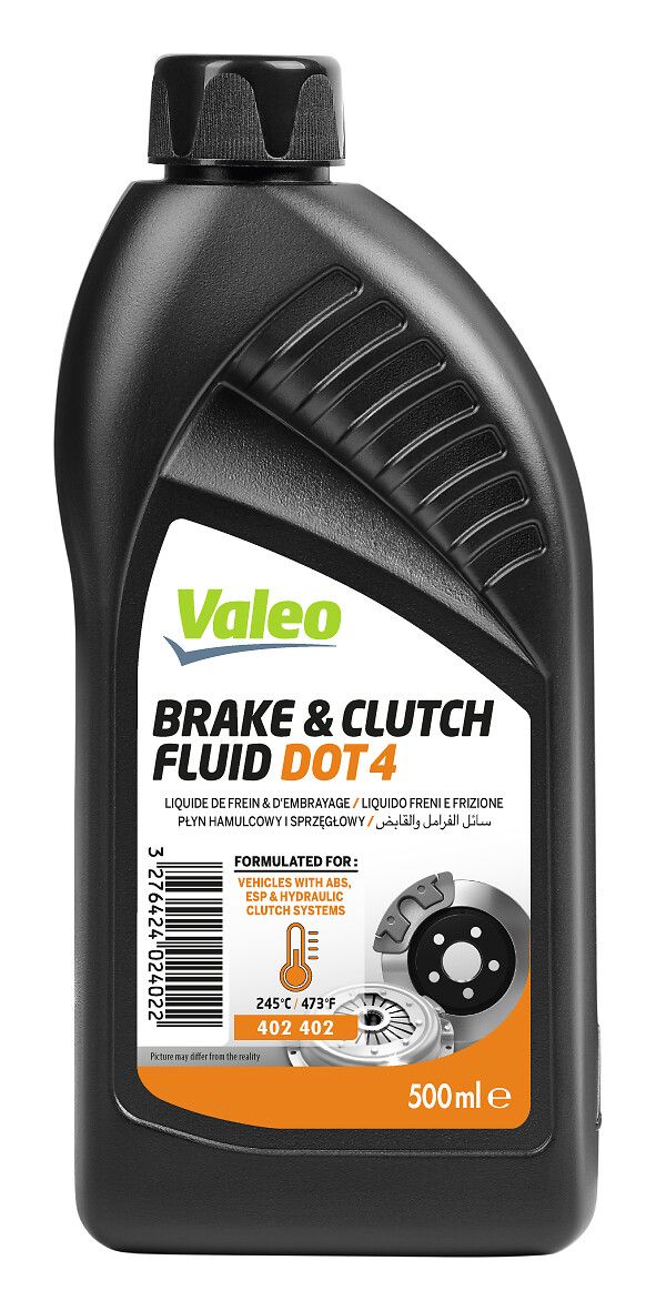 Fren Hidrolik Yagi DOT4 (500ML 10 24) | VALEO 402402 | OEM 46993412