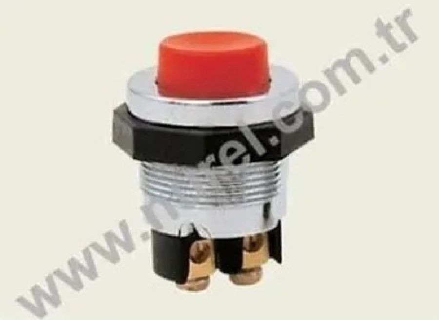 Metal Buton Klemensli (Kırmızı) | OEM B102K