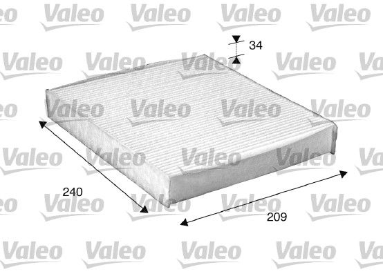 Polen Filtresi Focus II C Max 03>07 Mondeo IV Galaxy II S Max 1,6TDCI / 1,8 / 2,0TDCI / 1,6 07 /> | VALEO 698882 | OEM 3M5J 19G244 A1A T176321 19G244 T176321