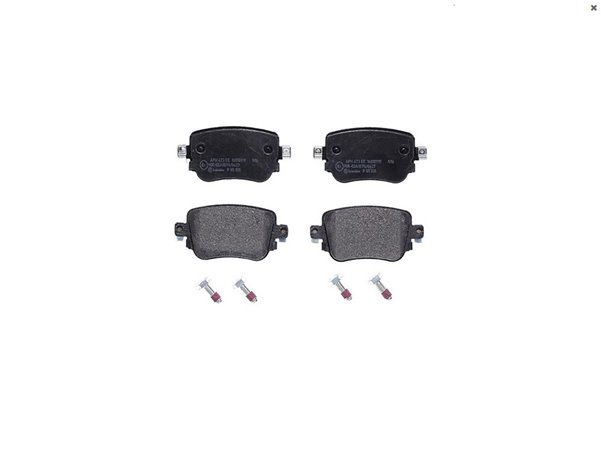 Arka Fren Balatasi Leon Caddy Octavia 1,4TSI / 1,6 / 1,8TSI / 1,9TDI / 2,0 09 / 04> | XBRAKE 8508S | OEM 2K5698451 2K5698451 5K0698451 5K0698451A 5K0698451 5K0698451A