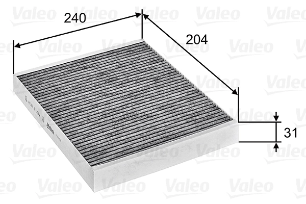 Kabin Filtresi Opel Meriva 07 / 12 (Ca) | VALEO 715752 | OEM 1808020 1808020 13356914 13356914