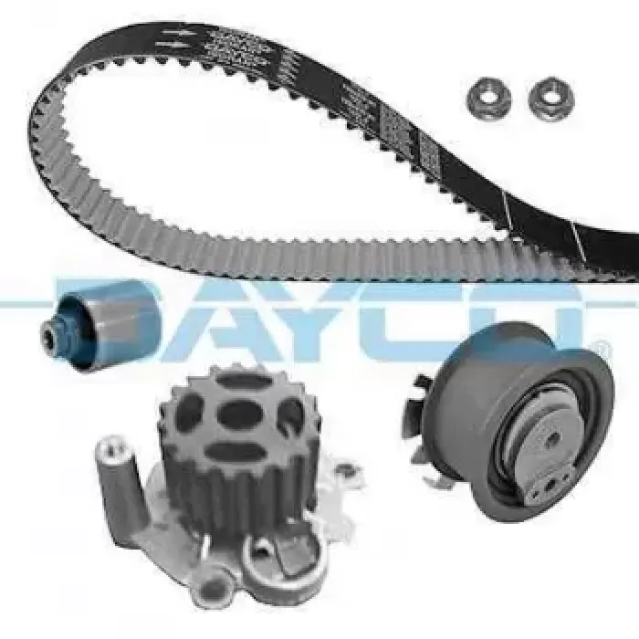 Eksantrik Rulman Kiti (Devirdaimli) Caddy 3 Octavia Fabia Golf 4 Polo 4 Cordoba T5 1,4 / 1,9TDI Axb Bjb Amf 00> (Ford Galaxy 1,9TDCI 00>06) | DAYCO KTBWP2960 | OEM 038198119A
