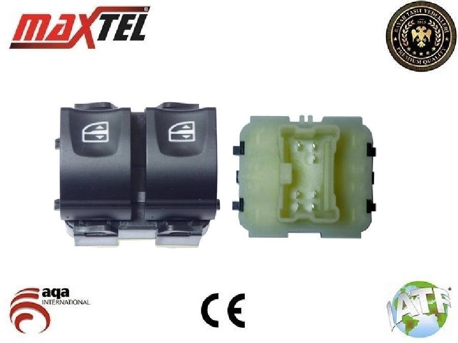 Cam Kaldırma Anahtarı Clio 4-Symbol-Dacia Duster-Sandero-Lodgy-Dokker Sol 7 Pin | OEM 18204044