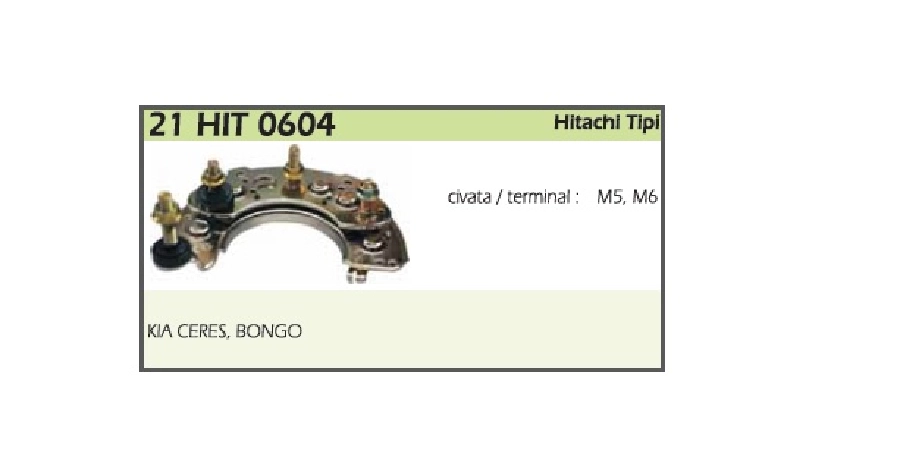 Diyot Tablası Mando Kia Çeres Bongo, Hıgh Besta 111MM | OEM 21HIT0604