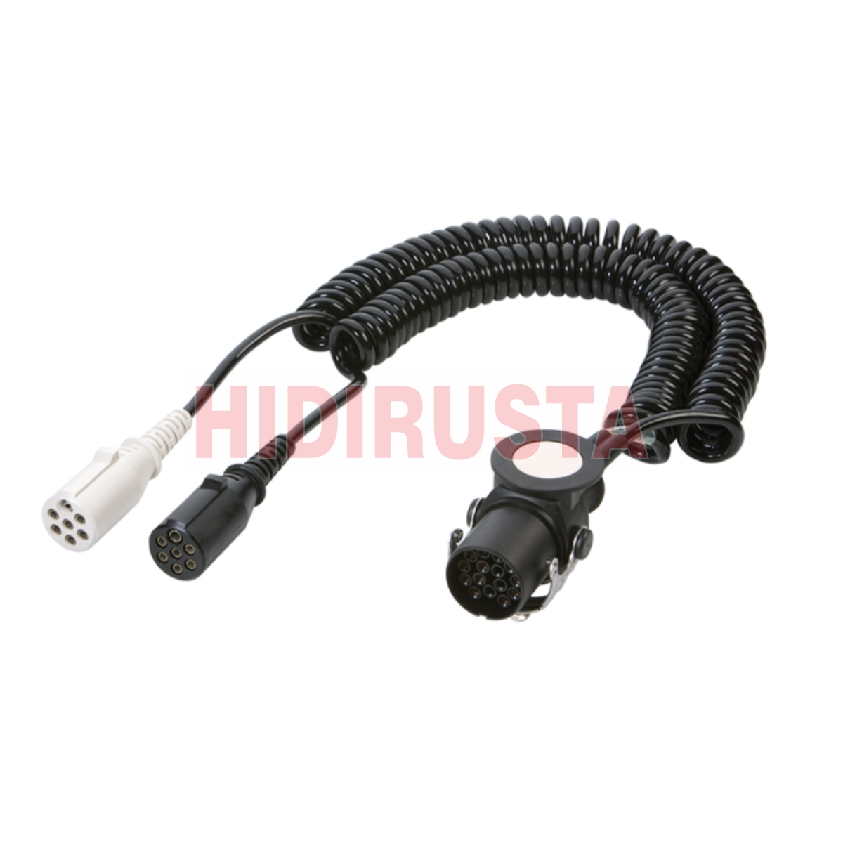 Dorse Elektrik Kablosu (Plastik Güçl. Soketli, 15P ISO12098 - 2x7P ISO1185 + ISO3731, 3-4 Metre) | OEM 8C4613B576AA