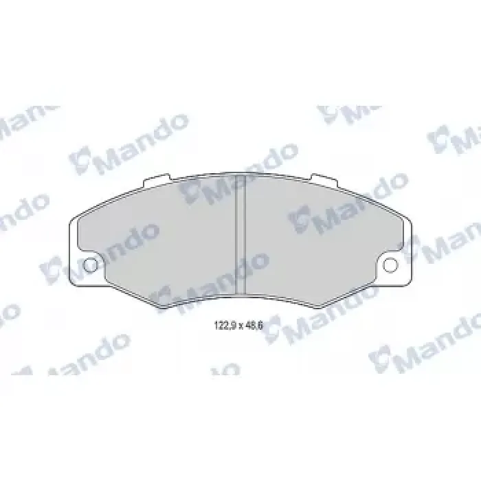 On Fren Balatasi R21 Concorde (Fisli) | MANDO MBF015793 | OEM 7701202481