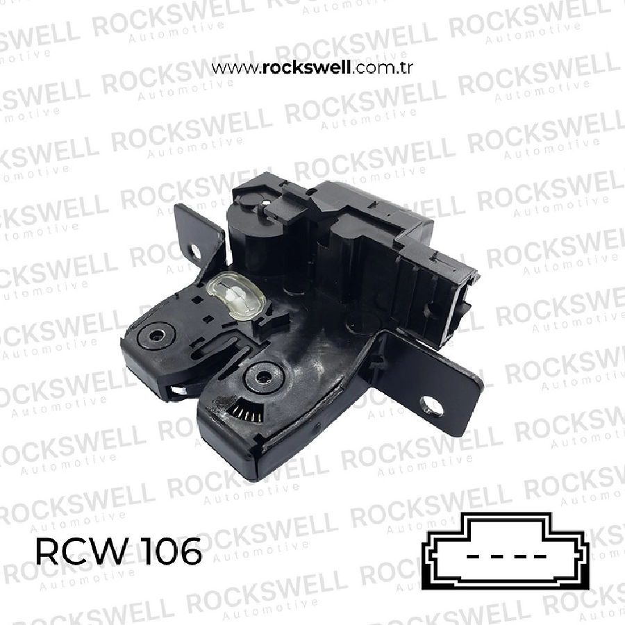 Bagaj Kapı Kilit Motoru 12 Volt Renault Megane 2 2003 ve sonrası 8200947699 | OEM RCW106