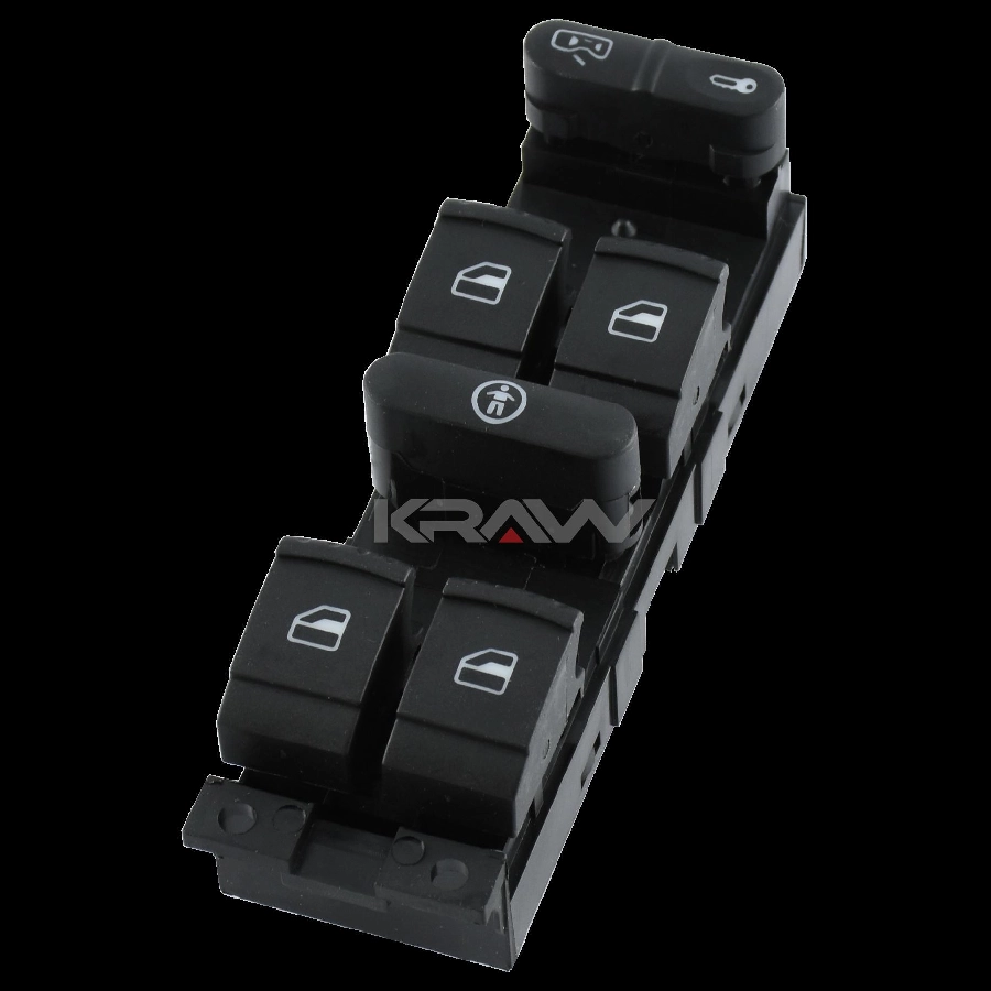 Cam Açma Kapama ve Emnıyet Kılıt Anahtarı Surucu Tarafı Dortlu Fabia 2000-2008 Octavia 1997-2011 Superb 2002 ve sonrası | OEM AN-1412