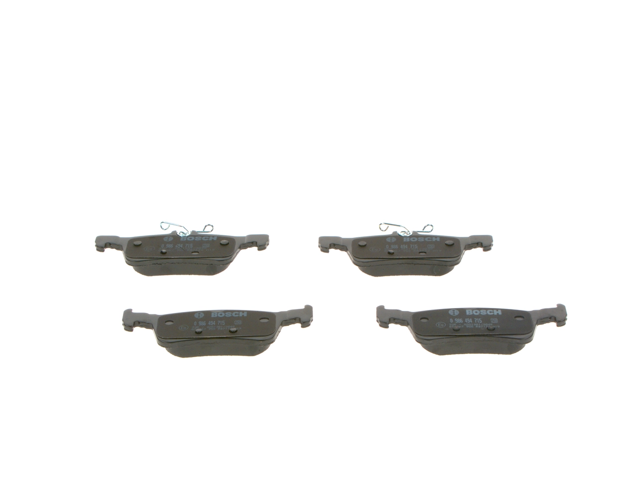 Arka Fren Balatasi P308 II 13> | BOSCH 0986494715 | OEM 1611331480
