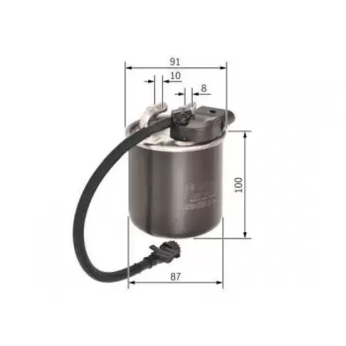 Yakit Filtresi X204 09>15 W204 08>14 S204 08>14 W212 09>15 C207 10>16 W166 11>15 Vito W639 10> W447 14> W639 10> Sprinter 09> | BOSCH F026402840 | OEM A6510901552