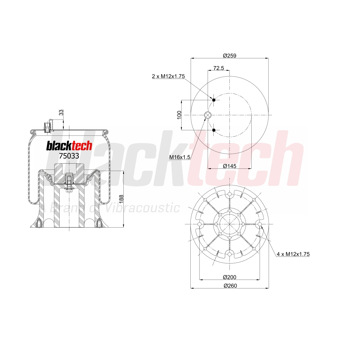 Körük Komple Plastik Pistonlu | OEM 5010600262