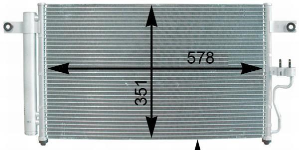 Klima Radyator Kia Soul 1,6 Dizel 09 -> | ORIS CKI322016 | OEM 97606 2K000