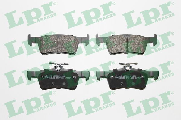 Arka Fren Balatasi P308 2 13> | LPR 05P1930 | OEM 1611331480