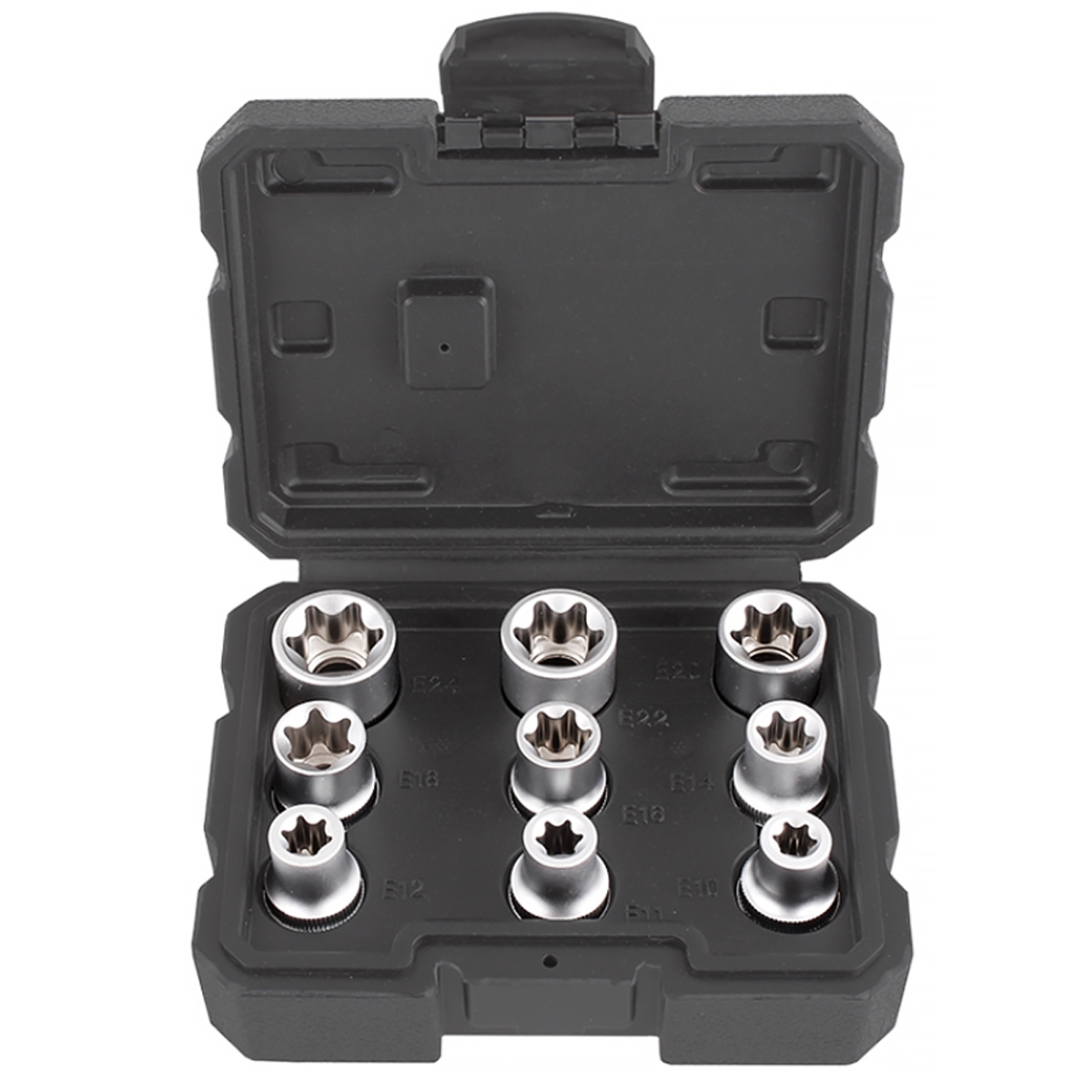 Lokma Set Torx Dişi 1, 2 9 Parça (E10-E24)