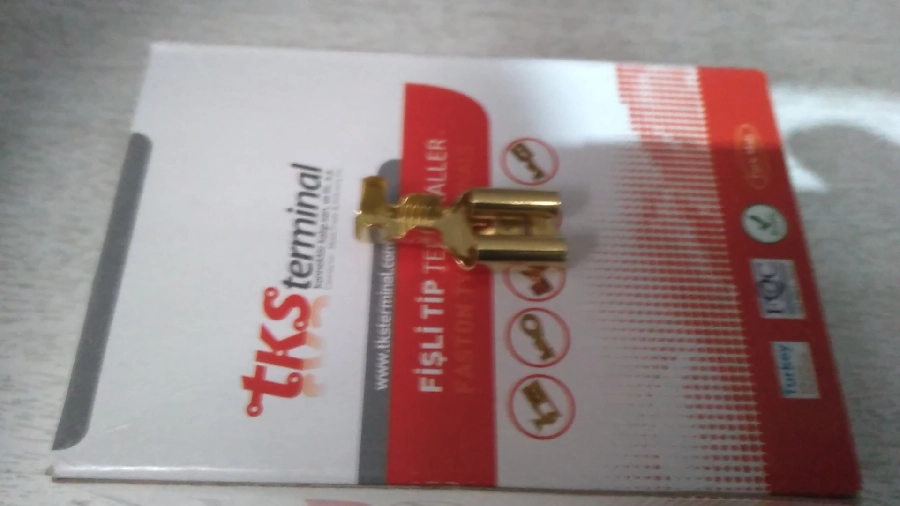Kablo Ucu (100 Adet) Tırnaklı SF3DT | OEM TKS3DT