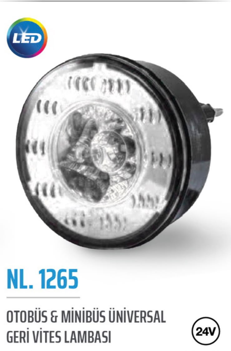 Otobüs Minibüs Üniversalgeri Vites Lambası 24 Volt