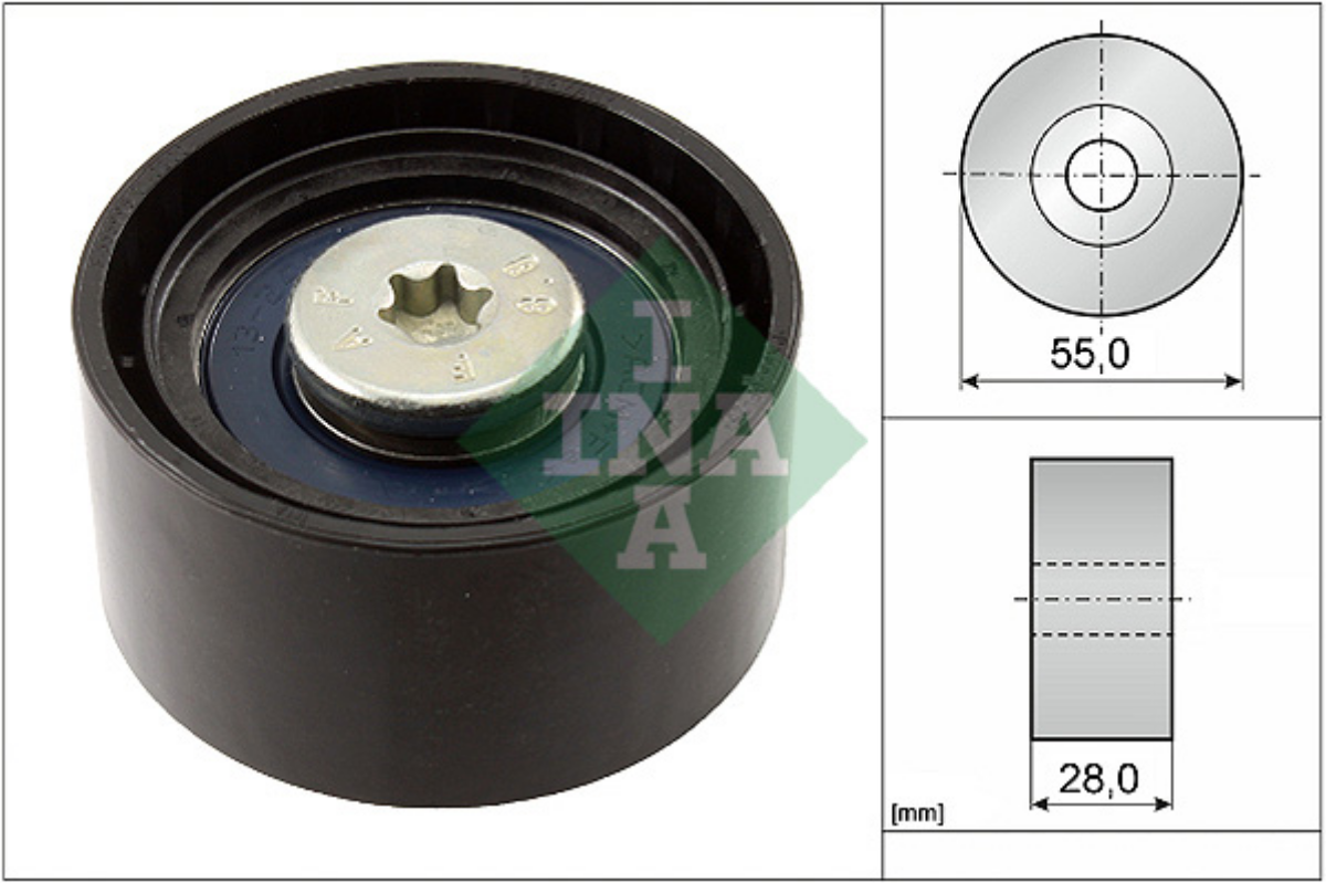 Saptırma, Kılavuz Makarası, Kanallı V-Kayışı (Kayış Tahriki) | OEM 11 28 7 800 562