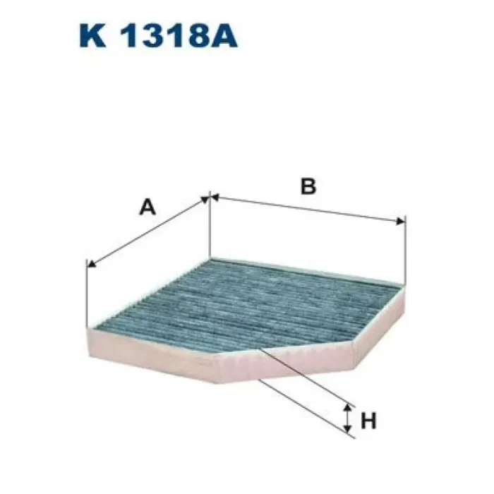 Polen Filtresi (Karbonlu) A6 11> A7 10> A8 10> | FILTRON K 1318A | OEM 4H0819439
